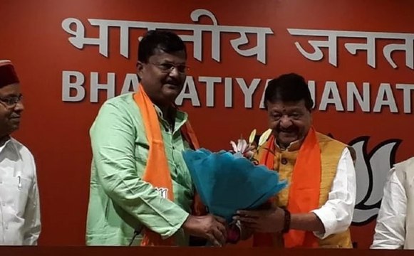 मध्य प्रदेश चुनाव: कांग्रेस को झटका, बीजेपी में शामिल हुए दलित नेता गुड्डू