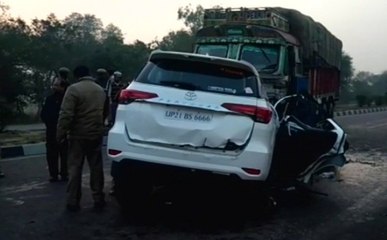 सीतापुर: सड़क हादसे में बीजेपी विधायक लोकेंद्र सिंह की मौत