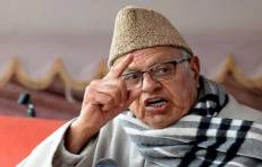 नेशन रिपोर्टर: फारूख ने कहा, बातचीत से ही सुलझेगा विवाद