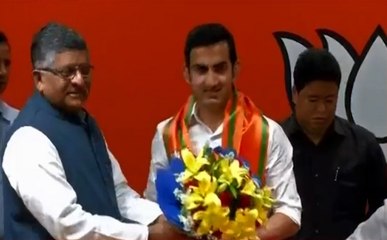 Lok Sabha Elections 2019: BJP में शामिल हुए गौतम गंभीर, देखें वीडियो