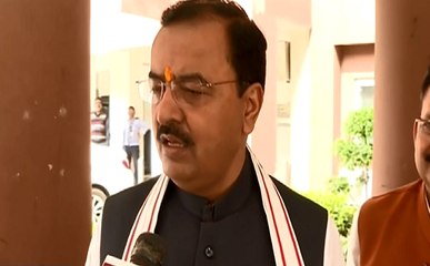 अबकी बार किसकी सरकार : कांग्रेस पर निशाना साधते हुए केशव मौर्या ने कहा - डूबती नाव है कांग्रेस