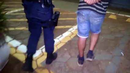 Download Video: Filho descumpre medida protetiva contra a mãe e é detido pela Guarda Municipal