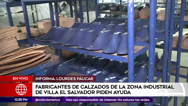 Edición Mediodía: Fabricantes de calzados de VES piden ayuda durante el estado de emergencia