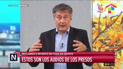 Audio los presos: "Mis compañeros trajeron más fierros que la gorra"