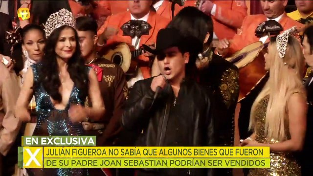 ¡Julián Figueroa no sabía que podrían vender algunos bienes de Joan Sebastian! | Ventaneando