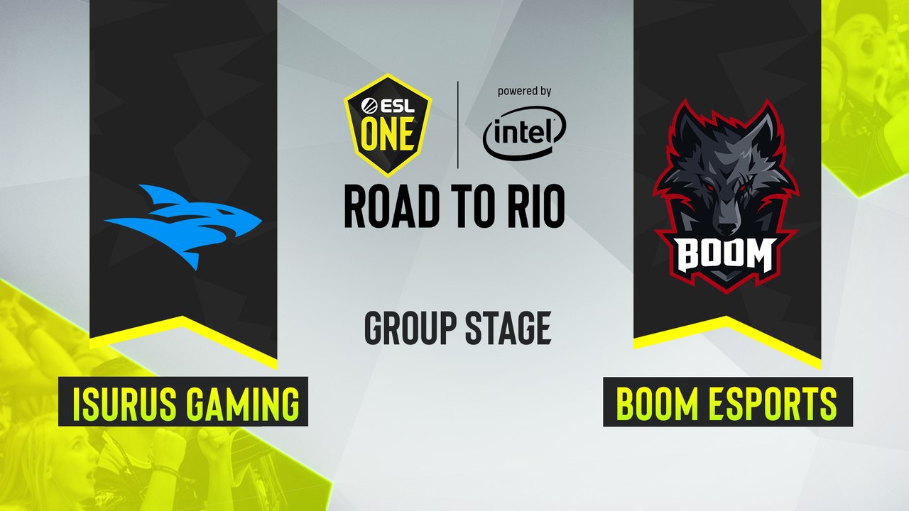 CSGO - Isurus Gaming vs. BOOM Esports [Mirage] Map 2 - ESL One Road to Rio - Group Stage - SA