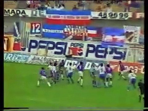 URUGUAYO 1993: Fecha 3 - Nacional vs Defensor 1 a 1 (Estadio Centenario)