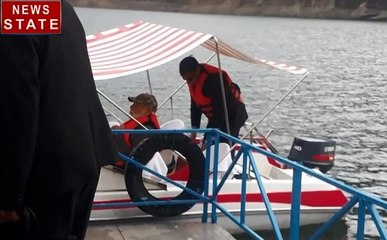 उत्तराखंड के दौरे पर पीएम मोदी, स्टीमर से की झील की सैर