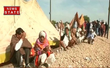 हिंसक हुआ गुर्जर आंदोलन,प्रदर्शनकारियों पर पुलिस ने की फ़ायरिंग