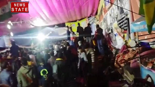 CAA Protest: शाहीन बाग में न्यूज नेशन के संवाददाता से फिर बदसुलूकी,कैमरा से वीडियो कराई डिलीट