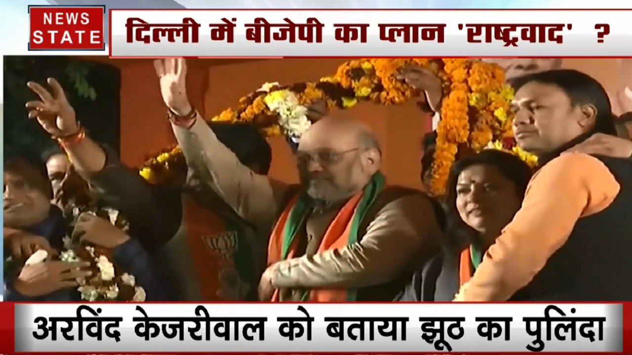 राष्ट्रवाद के बहाने बीजेपी का दिल्ली पर फतह, चुनावी रैली में Article 370, राम मंदिर का उठाया मुद्दा