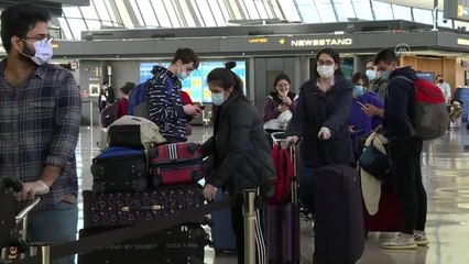 ABD'deki Türkler ülkeye dönmek üzere Washington'dan yola çıktı