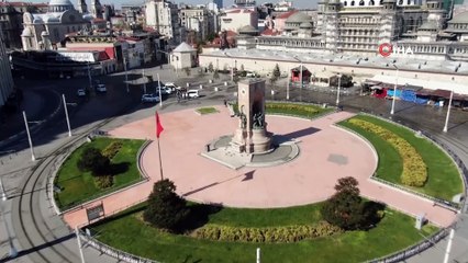 Korona virüs öncesi ve sonrası Taksim’de büyük değişim