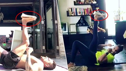 Arti Singh, Karan Singh Grover Take Shoe Challange