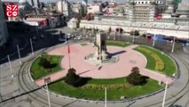 Koronavirüs öncesi ve sonrası Taksim’de büyük değişim