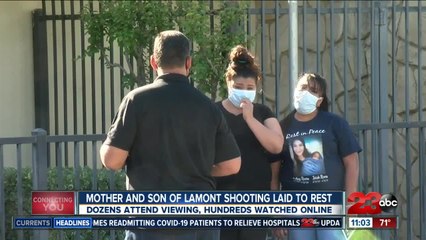 Mother and son of Lamont shooting laid to rest
