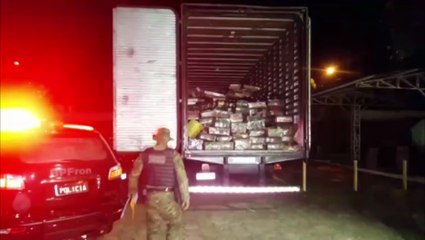Quase 2 toneladas de maconha são apreendidas pelo BPFron em Cascavel