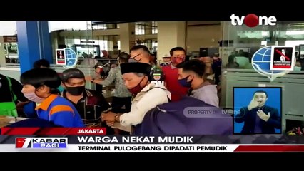 700 Orang Lebih Colong Start di Terminal Pulogebang