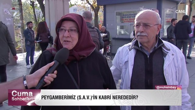 Vatandaşlarımıza sorduk. Peygamber Efendimiz (S.A.V)’in Kabri Nerededir?