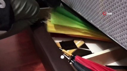 İstanbul’da torbacıların zula evindeki masalı sistemden uyuşturucu fışkırdı