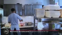 Coronavirus - Les restaurateurs en colère car ils n'ont toujours aucune date de reprise de la part du gouvernement : 