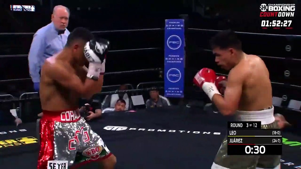 Angelo Leo vs Cesar Juarez Dec 12. 2018