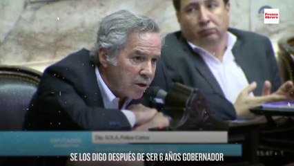 Felipe Solá expone las mentiras del propio Felipe Solá