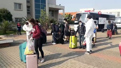 Malezya’dan Aydın’a getirilen 87 Türk’ün sağlık kontrolleri tamamlandı