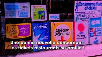 Confinement  bonne nouvelle, le plafond des tickets restaurant va beaucoup augmenter