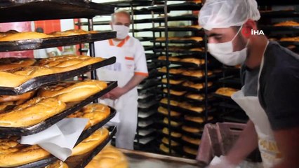 Fırınlardan kapı kapı ekmek hizmeti