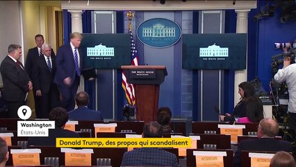 Coronavirus : les propos surréalistes de Donald Trump