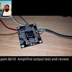 Amplifier  pam8610 15x2w test