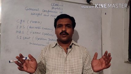 Unit and measurements of class 11 by Pawan sir