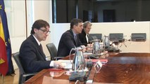 Sánchez e Illa se reúnen en Moncloa con el Comité Científico que asesora al Gobierno