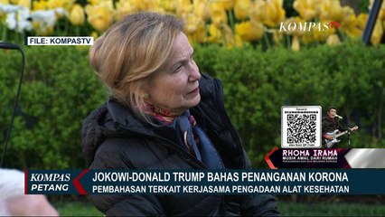 Jokowi-Trump Kerja Sama Tangani Wabah Corona