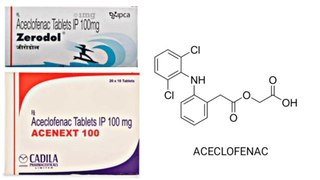 Aceclofenac tablet | Use, side-effects, dose | zerodol tablet uses in hindi| Mohit Ranglani