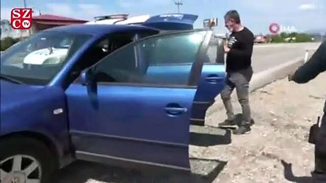İki genç ceza yememek için ortalığı birbirine kattı
