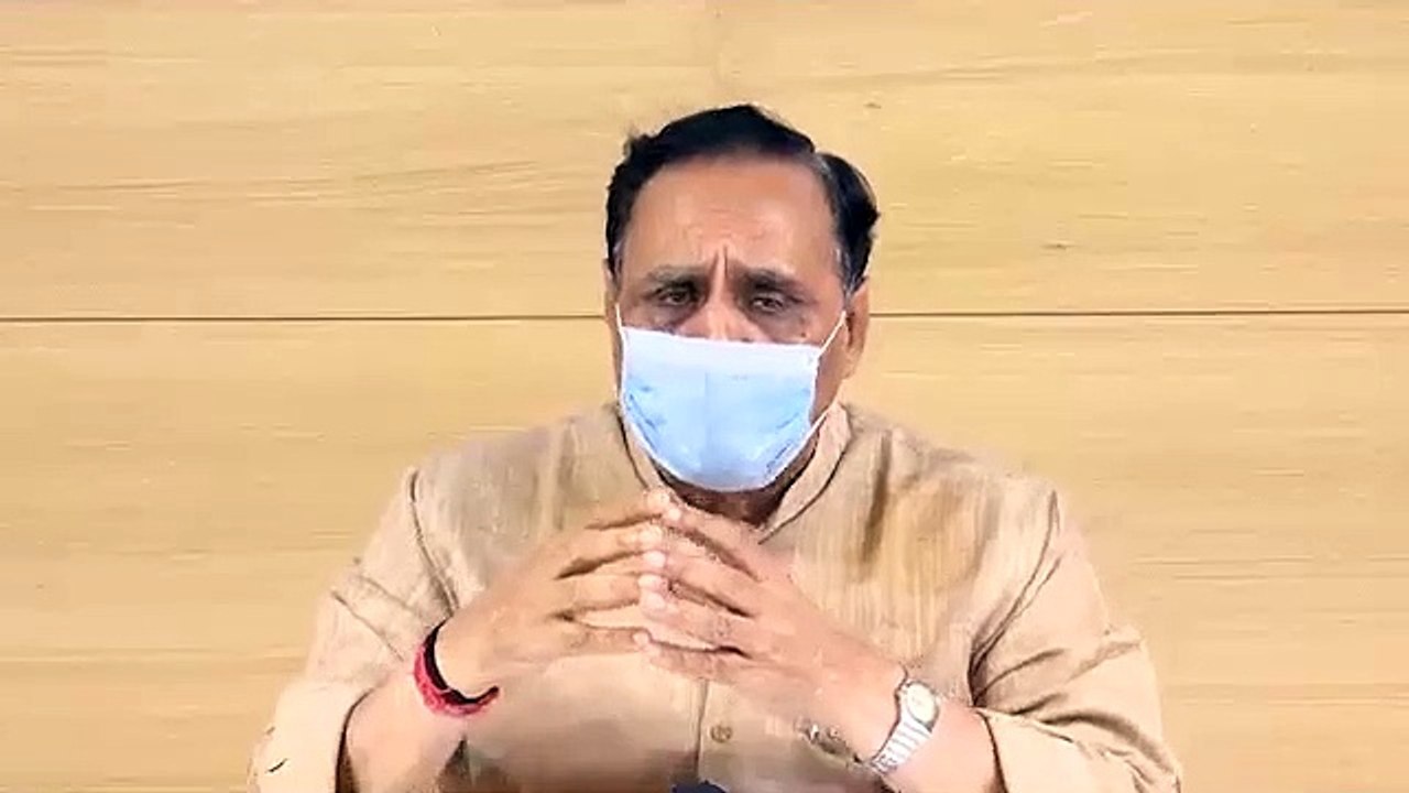 VIJAY RUPANI'S MESSAGE TO PEOPLE ON RE-OPENING OF SHOPS/BUSINESS ESTABLISHMENT IN LOCKDOWN AT GUJARAT