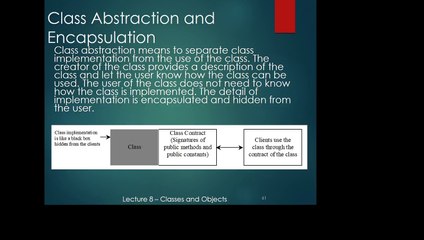 CLASSES AND OBJECT JAVA PART 3