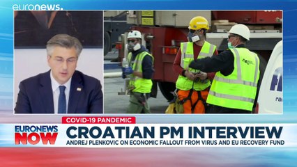 Coronavirus: 'There's no hardship in Croatia', says Prime Minister Plenkovic