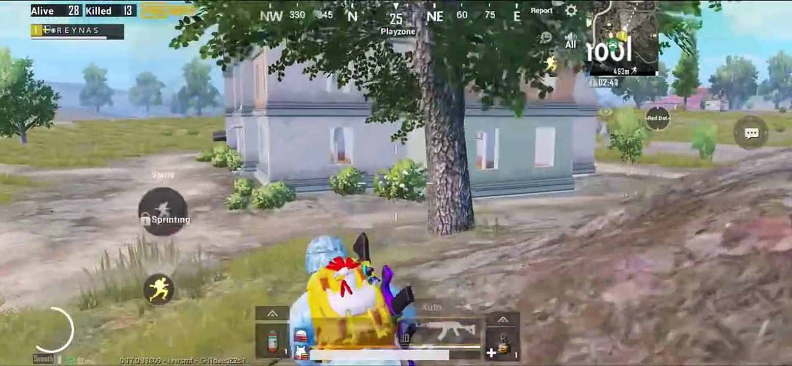 Pubg mobile 30 Kills With Full Auto MK14 | solo vs squad