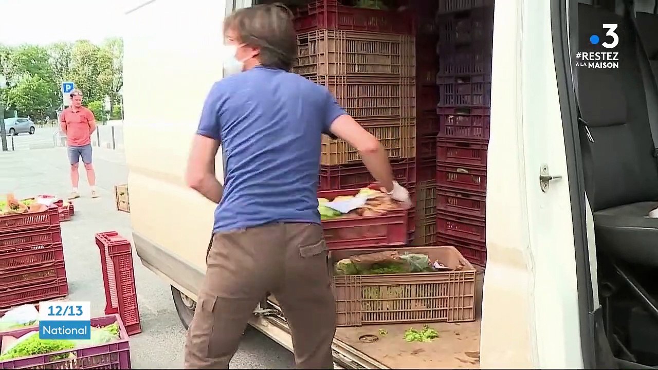 Reims : des maraîchers vendent leur production à la sauvette