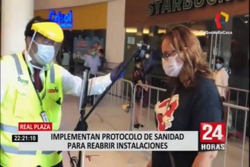 Real Plaza: Implementan protocolo de sanidad para reabrir instalaciones