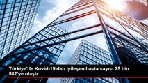 Türkiye'de Kovid-19'dan iyileşen hasta sayısı 25 bin 582'ye ulaştı