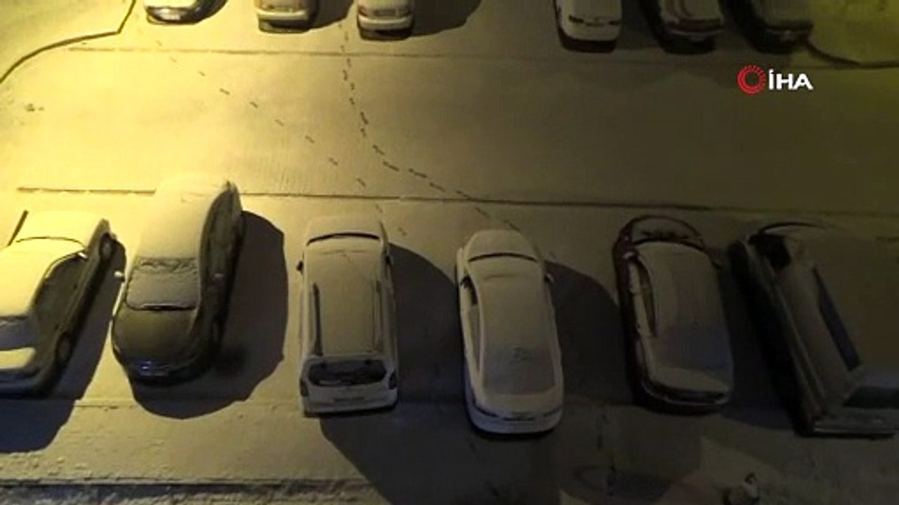 Sarıkamış beyaza büründü, Nisan ayında yağan kar şaşırttı