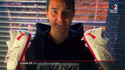 Coronavirus : les sportifs engagés