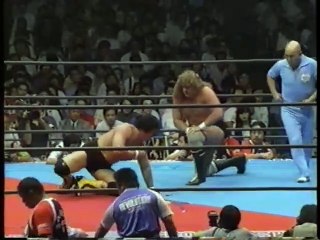 AJPW - 09-02-1989 - Genichiro Tenryu (c.) vs. Terry Gordy (Triple Crown Title)