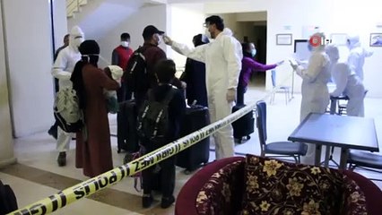 Nijerya ve Gana’dan getirilen 123 Türk vatandaşı Aydın’da karantinaya alındı