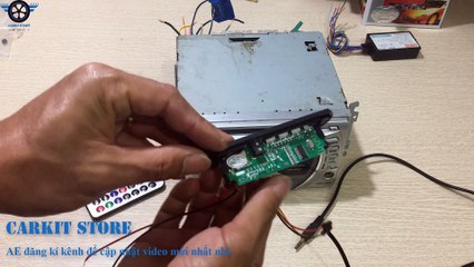 Hướng dẫn cấy mạch bluetooth vào đầu CD full option kết nối âm nhạc không giới hạn