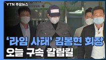 '라임 돈줄' 김봉현, 곧 영장 심사...구속 여부 오늘 결정 / YTN